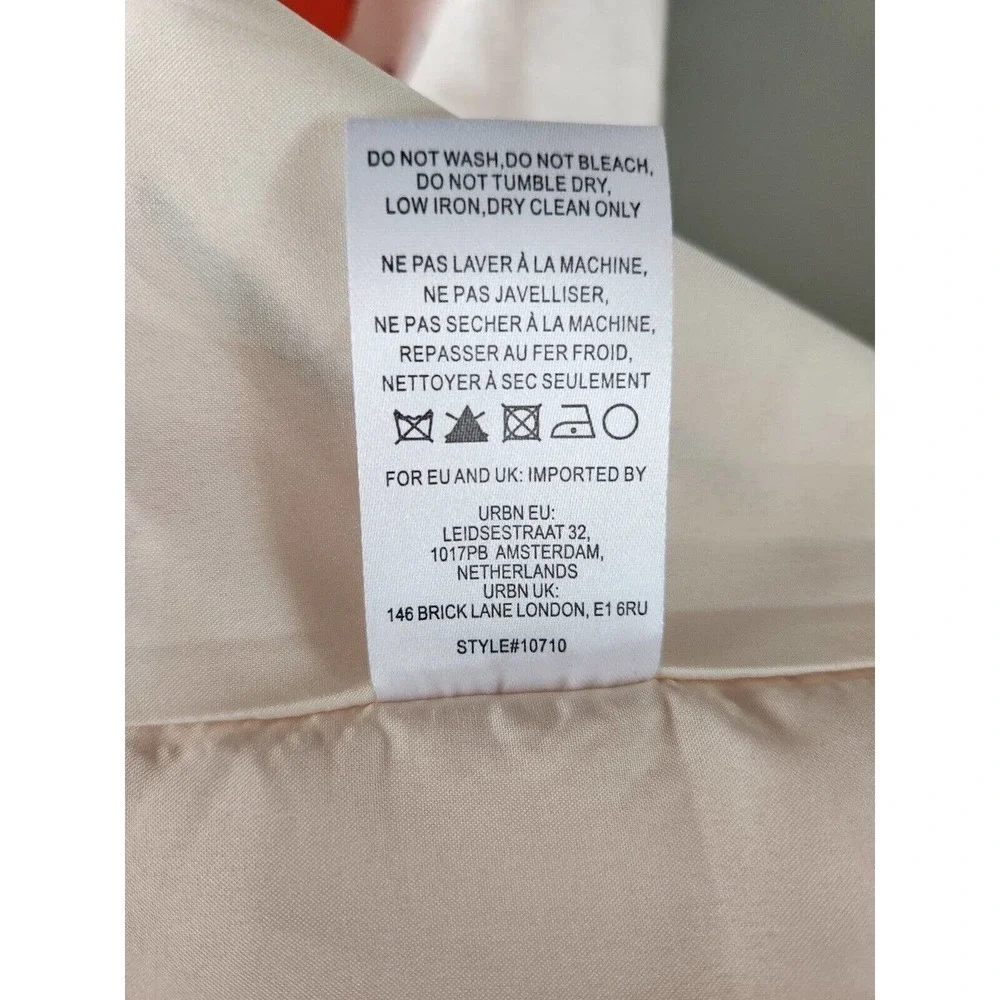 NWT Anthropologie Hutch One-Shoulder Floral Peplum Dress size 12 - Picture 10 of 11